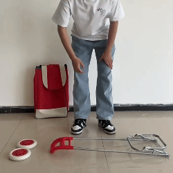 Gray helmet for bikers